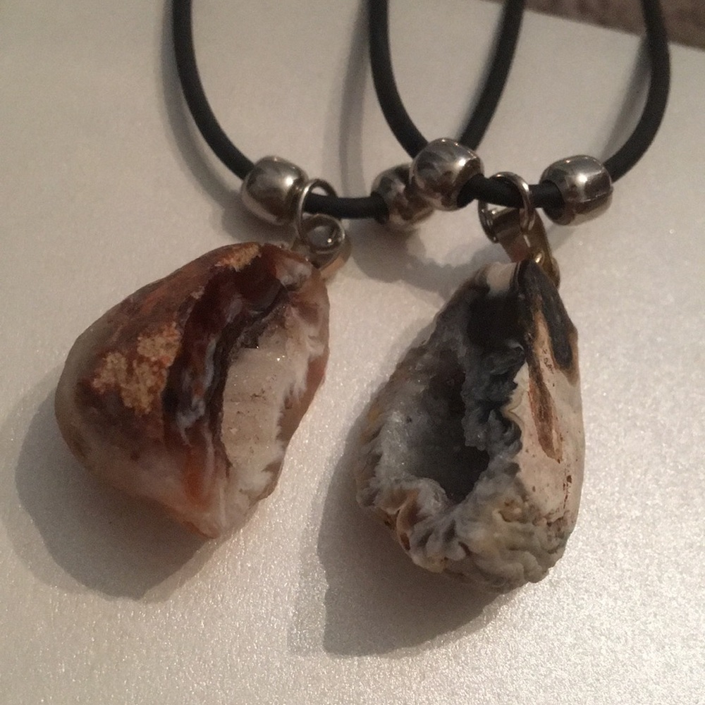 geode necklaces